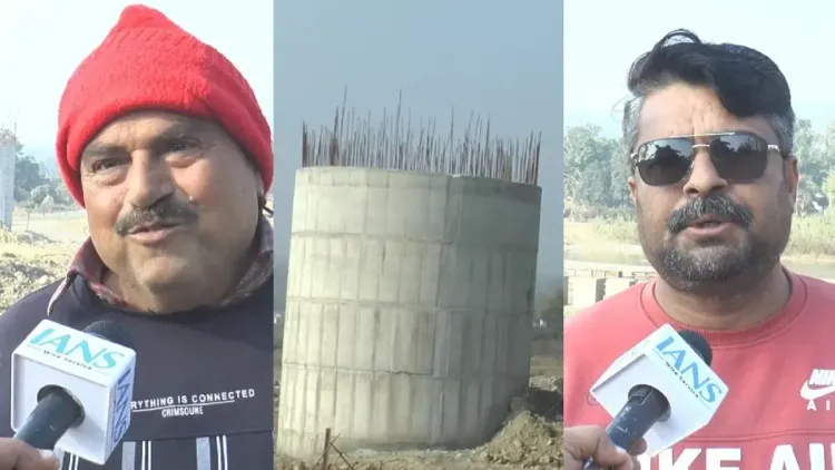 Long-Awaited Bridge Construction Over Basantar in J&K's Samba
