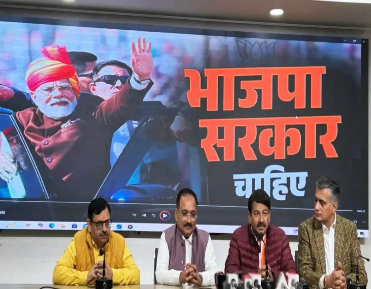 Delhi BJP Unveils New Campaign Anthem Ahead of February 5 Elections