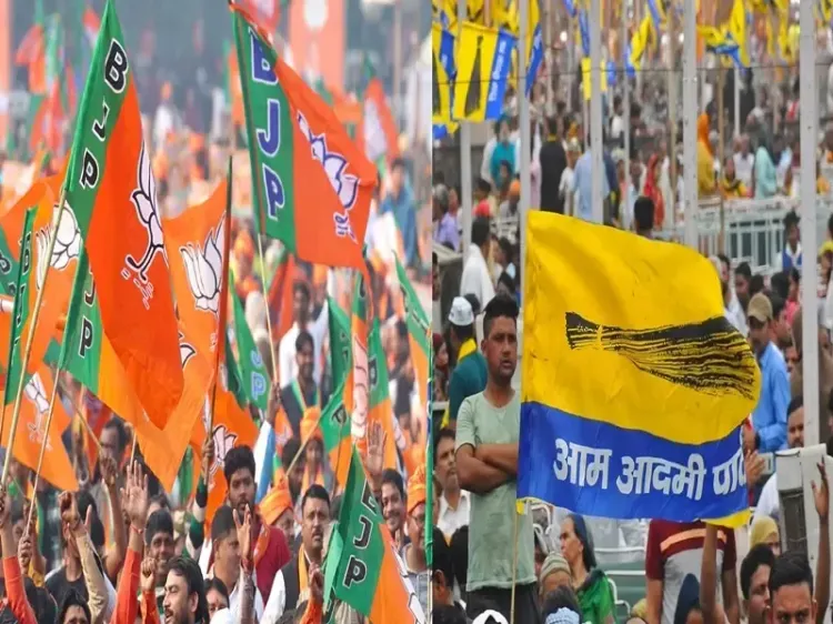 Delhi Elections: AAP's Stronghold Challenged as BJP Aims for Historic Comeback