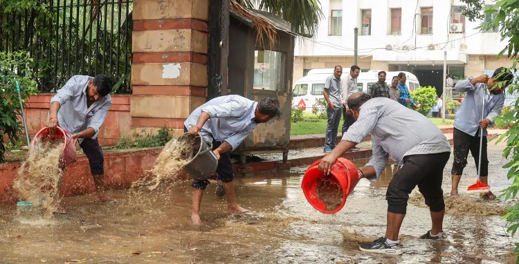 Why is Delhi-NCR Experiencing Heavy Rain and Waterlogging?