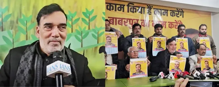 Delhi Elections: Gopal Rai Unveils AAP's Decadal Progress Report for Babarpur Assembly