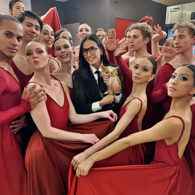 Did Demi Moore Enjoy a Night at the Ballet?