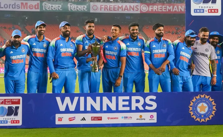 Rohit Sharma Praises Unblemished Indian Performance in ODI Series