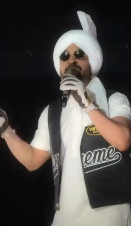 Diljit Dosanjh Honors Young Chess Prodigy Gukesh at Chandigarh Concert