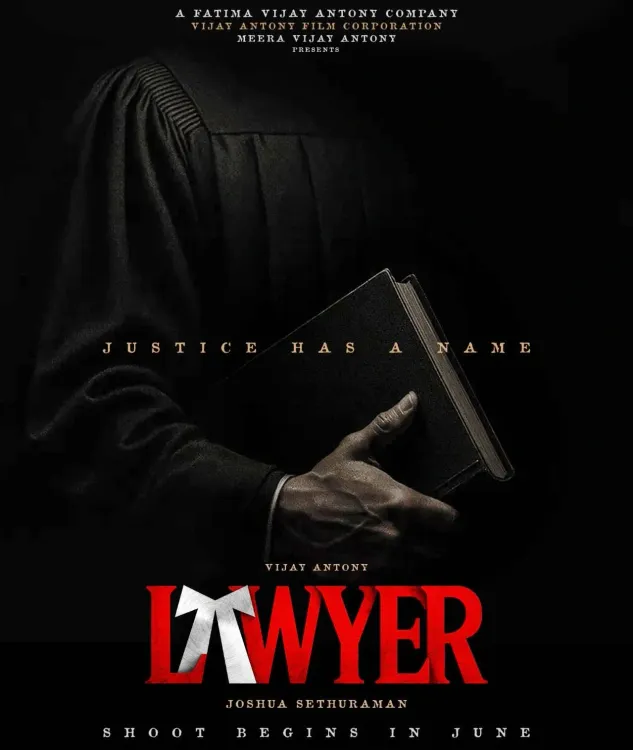 What is Director Joshua Sethuraman's New Courtroom Drama Featuring Vijay Antony Called?