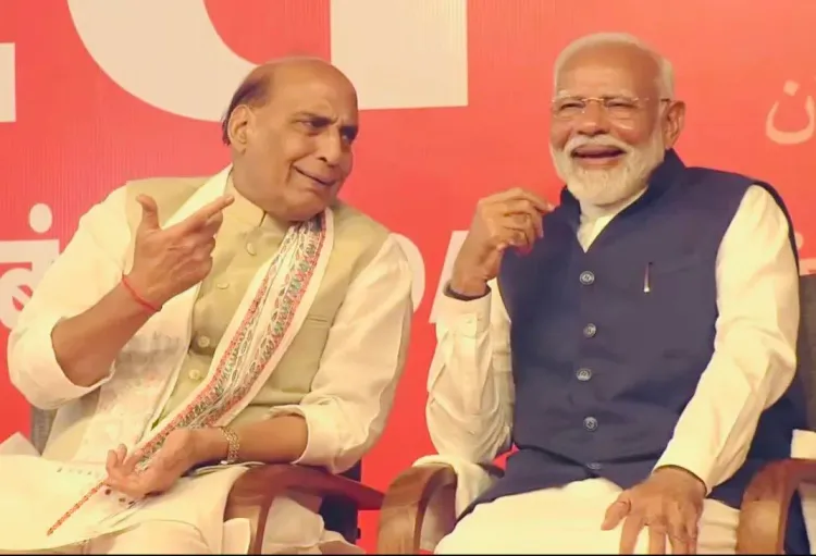 How Did PM Modi Honor Rajnath Singh on His Birthday?