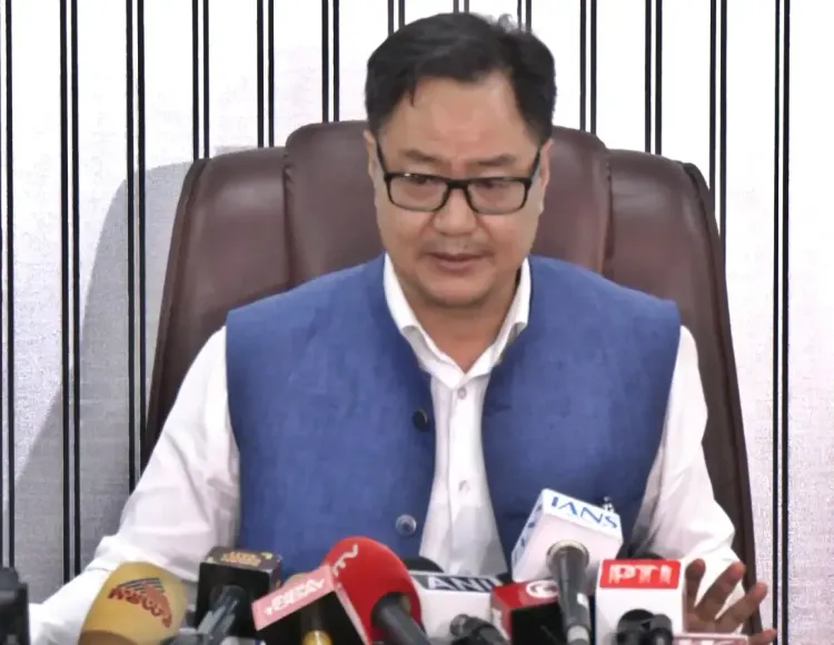 Avoid Spreading Misinformation on Waqf Amendment Bill: Kiren Rijiju
