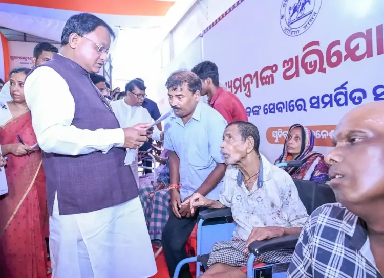 Why Did Odisha CM Urge an Elderly Man Not to Use the Word Suicide?