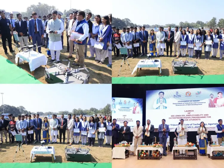Drone Technology to Enhance Employment and Development in Tripura: CM Saha