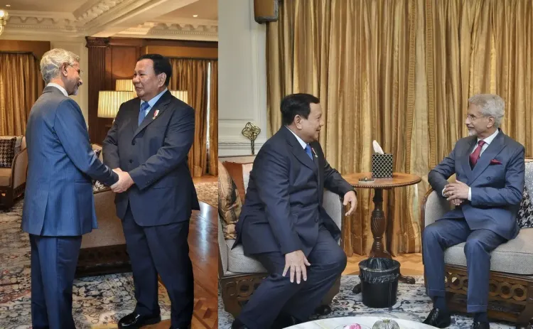 EAM Jaishankar Meets Indonesian President Prabowo Ahead of Talks