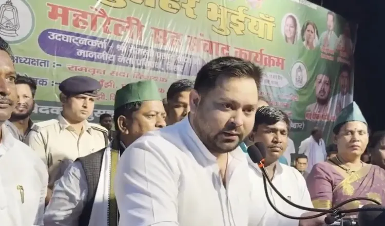 ‘Empower Your Children’: Tejashwi Yadav Highlights Job Disparities for Minor Castes