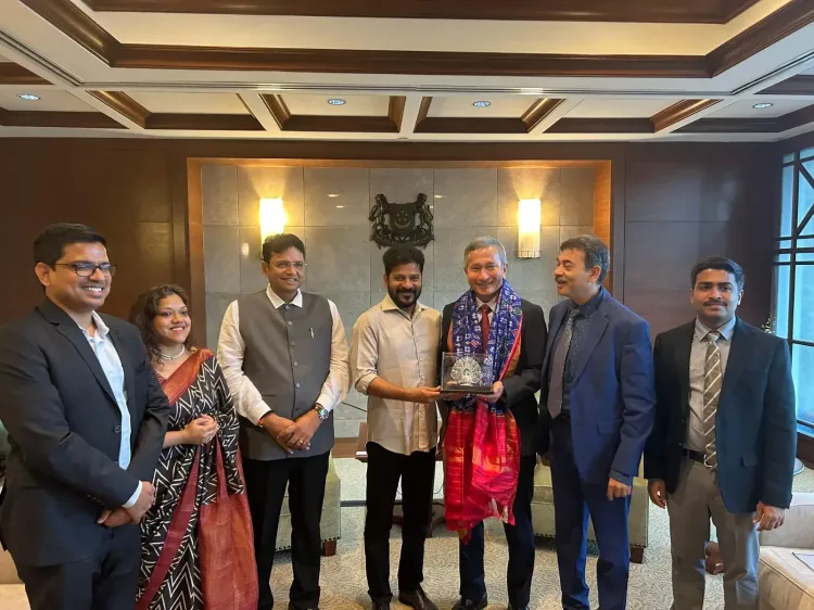 Telangana CM Describes Meeting with Singapore's Foreign Minister as Productive