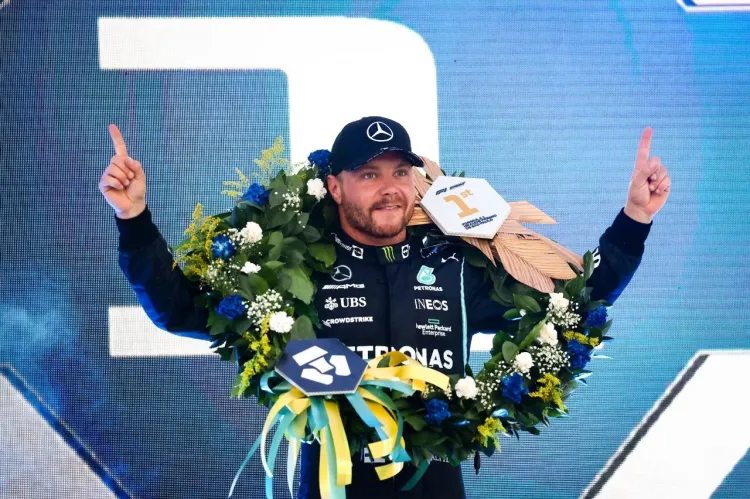 F1: Mercedes Appoints Bottas as Reserve Driver for the 2025 Season
