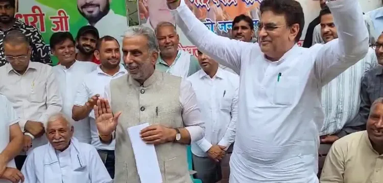 क्या फरीदाबाद के नहर पार के किसानों ने कृष्ण पाल गुर्जर को ज्ञापन सौंपा?