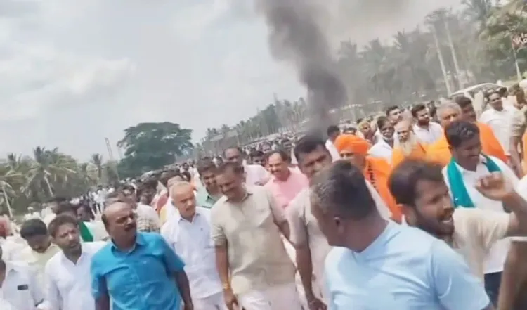 Why Are Farmers and BJP Protesting Against the Karnataka Government Over the Hemavathi Link Canal Project?
