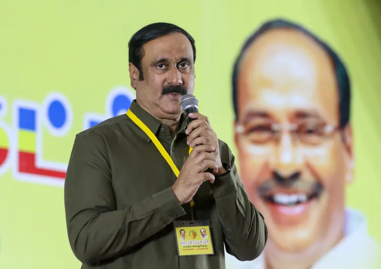 Why is the PMK disciplinary panel issuing a show-cause notice to Anbumani Ramadoss?