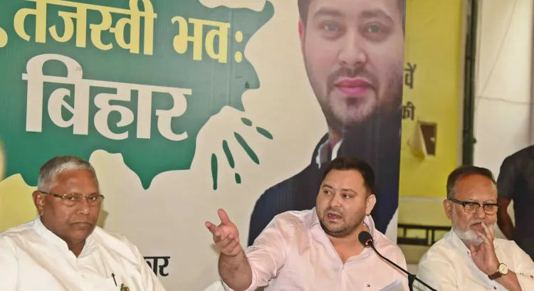 First explain land-for-jobs scam: JD(U) leader Sanjay Jha hits back at Tejashwi