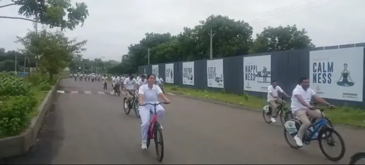क्या 'फिट इंडिया' मुहिम के तहत देशभर में स्वास्थ्य और फिटनेस का संदेश फैलाने के लिए रैली का आयोजन हुआ?