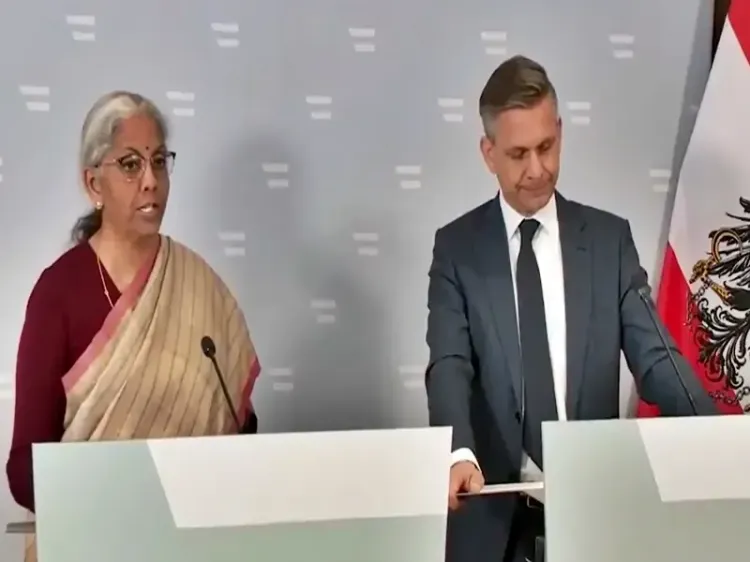 Finance Minister Sitharaman Welcomes Austrian Investments in India