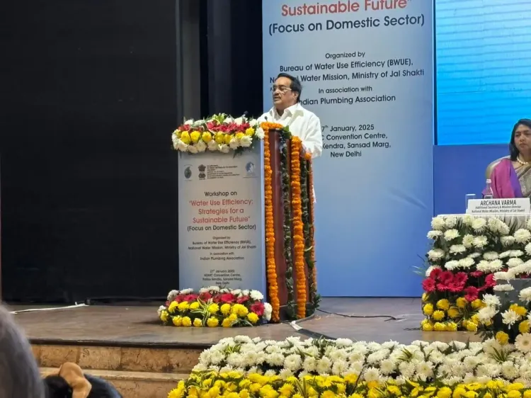 Union Minister Advocates for Water-Efficient Home Fixtures