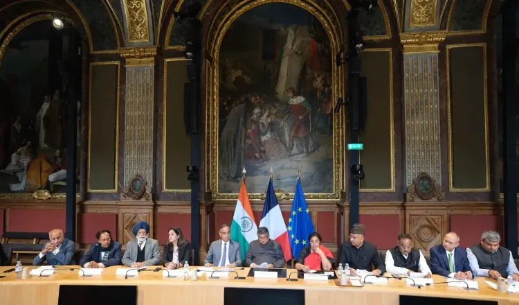 Did French Senators Stand with Ravi Shankar Prasad's Delegation Against Terrorism?