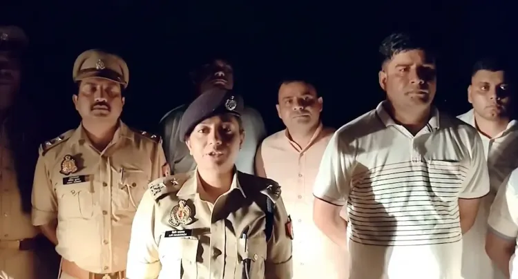 क्या गाजियाबाद के मुरादनगर में एनकाउंटर में पुलिस ने घायल बदमाश को गिरफ्तार किया?