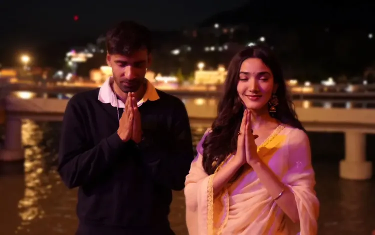 Could <b>"Ginny Wedss Sunny 2"</b> Lead Avinash Tiwary & Medha Shankr Attend Rishikesh’s Ganga Aarti?