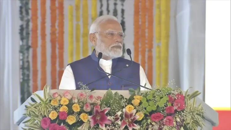 PM Modi Unveils Projects Valued at Rs 2.08 Lakh Crore, Including Major Green Hydrogen Hub