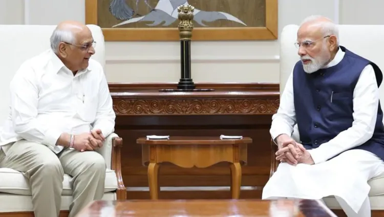 What Did Gujarat CM Discuss with PM Modi Regarding Vibrant Gujarat and GST Relief?