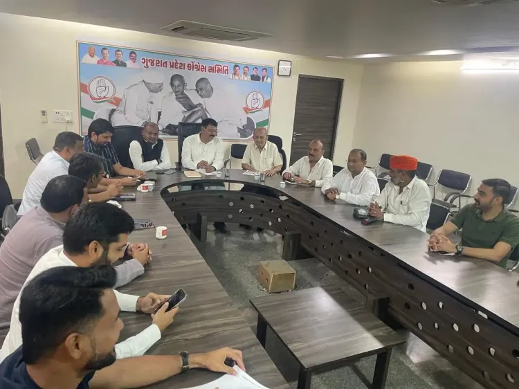 Gujarat Congress Leaders Set to Confer with High Command in Delhi Amid Party Overhaul