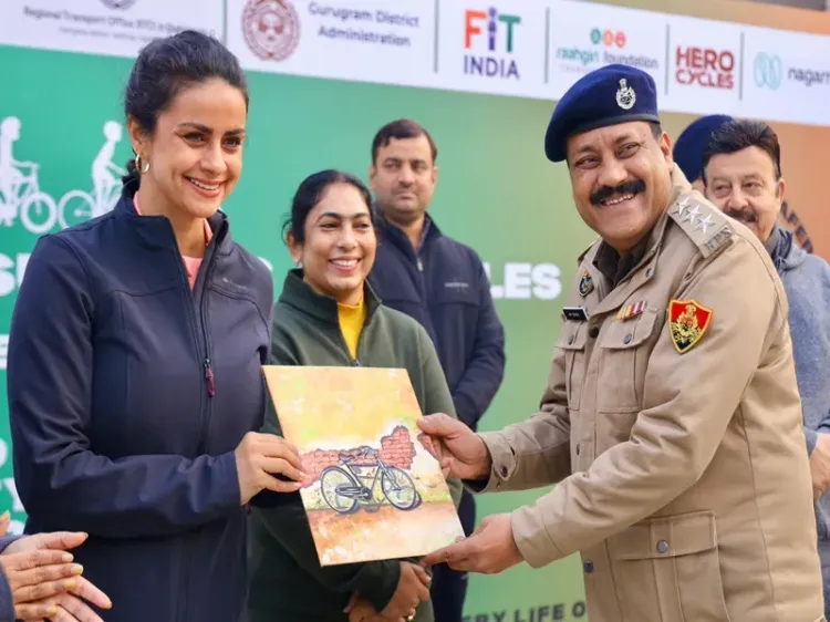 Gul Panag Heads ‘Sundays on Cycle’ Initiative
