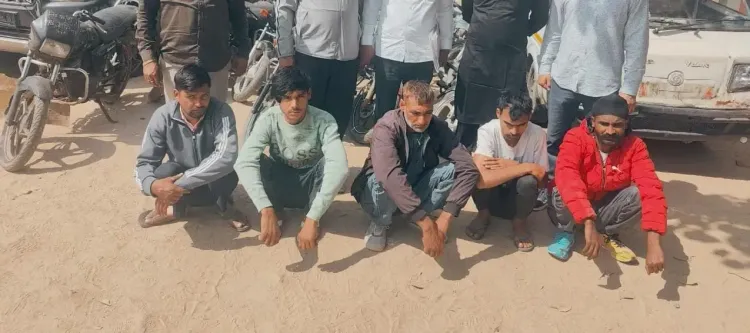 Gurugram: Five Arrested for Theft and Illegal Weapons