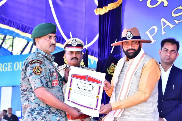 Haryana Chief Minister Calls on CRPF Trainee Officers to Embrace Impartiality, Courage, and Commitment
