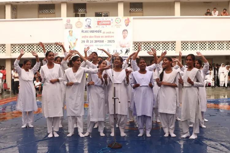 क्या हरियाणा के नूंह में राष्ट्रीय खेल दिवस का समापन हुआ? 'खेलो मेवात' अभियान का दूसरा चरण शुरू