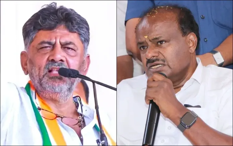 'Hatred Politics Embedded in His DNA': Deputy CM Shivakumar Critiques Union Minister Kumaraswamy