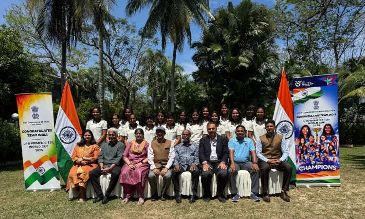High Commission of India in Malaysia Celebrates U19 Women's T20 World Cup Champions