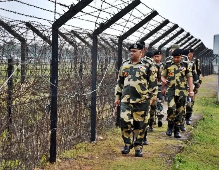 Is High Security Being Enforced Along B'desh Borders Amid India-Pak Tensions?