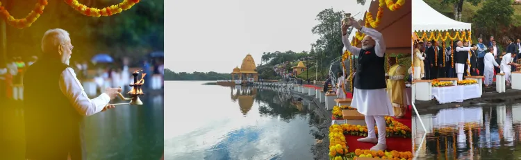 PM Modi Emphasizes India-Mauritius Spiritual Bond at Ganga Talao