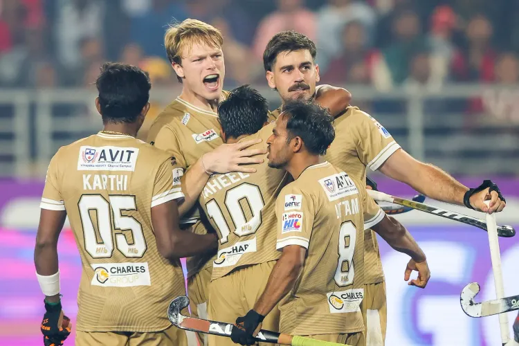 Tamil Nadu Dragons Secure Semifinal Spot by Drawing Against UP Rudras in HIL 2024-25
