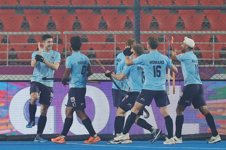 HIL 2024-25: Team Gonasika Triumphs Over Soorma Hockey Club in Tense Encounter
