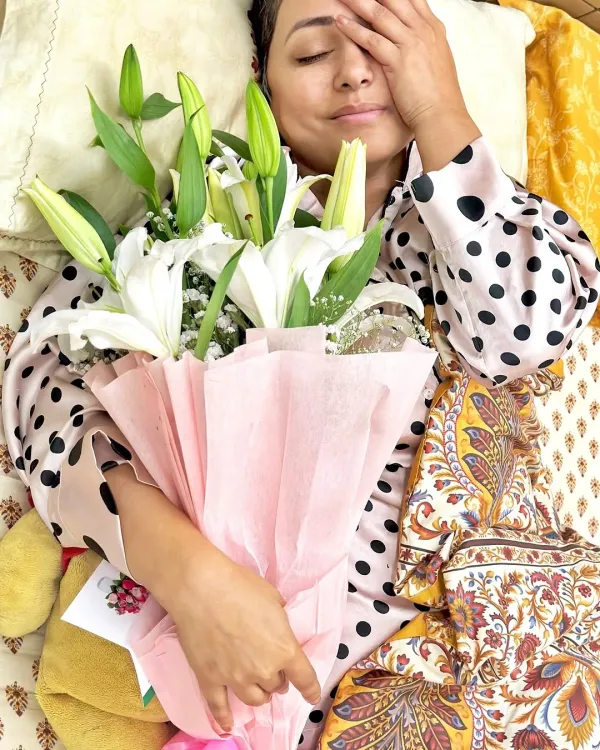 Hina Khan Shares Her Valentine's Day Moments with Rocky Jaiswal