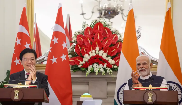 क्या भारत-सिंगापुर के बीच सिविल एविएशन में ट्रेनिंग, अनुसंधान और विकास का समझौता है?