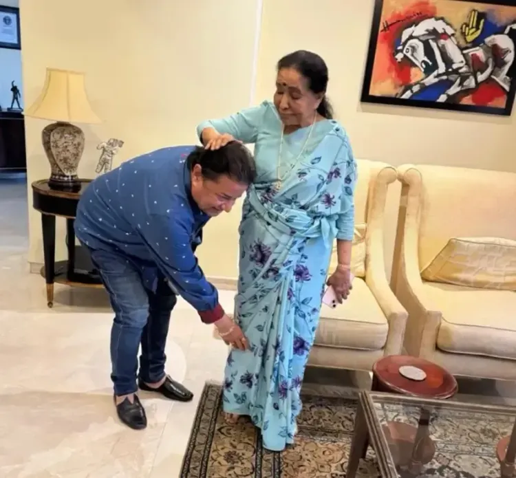 क्या आशा भोसले ने अनूप जलोटा को घर के बने कबाब खिलाए?