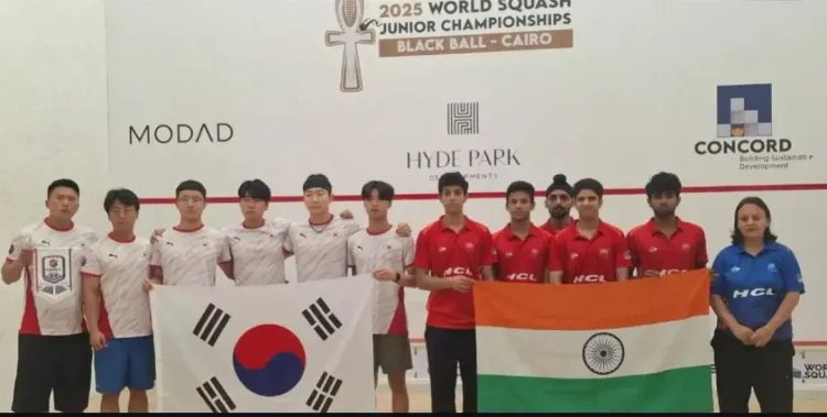 क्या भारत ने कोरिया को हराकर विश्व जूनियर स्क्वैश के सेमीफाइनल में जगह बनाई?