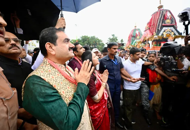 क्या महाप्रभु श्री जगन्नाथ जी की दिव्य रथयात्रा के दर्शन ने गौतम अदाणी को जीवन की अनमोल स्मृति दी?