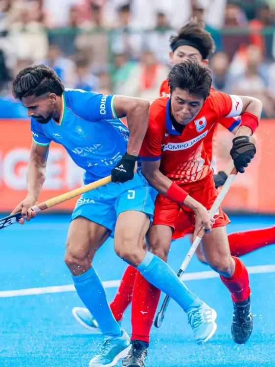 क्या भारत ने जापान को 3-2 से हराकर सुपर 4 में प्रवेश किया?
