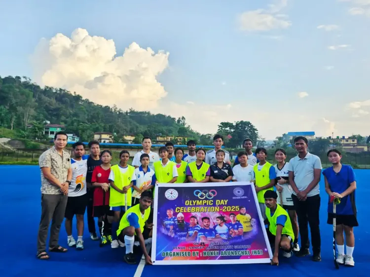 How Did Hockey India Celebrate the 77th Olympic Day?