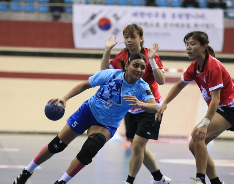 Host Nation India Opens 20th Asian Women’s Handball Championship with Victory Against Hong Kong