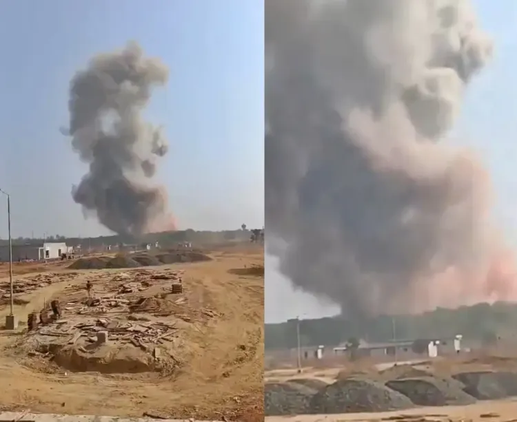 Devastating Explosion at Ordnance Factory in Bhandara, Maharashtra Claims 8 Lives