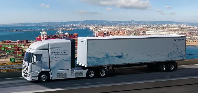 Has Hyundai Motor Launched an Enhanced Hydrogen Fuel Cell Truck in the US?